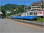 Neben den zwei CEV MVR GTW Be 2/6 die auf ihre Reise zur ASM warten steht seit neustem auch der ABDe 8/8 4003  BERN  in Fontanivent.