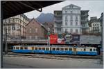 Der MOB ABDe 8/8 4002 VAUD in seiner ganzen Grösse in Montreux.
19. Nov. 2018