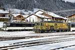 Montreux-Oberland bernois-Bahn.
Die seit dem Fahrplanwechsel nicht mehr im regulären Einsatz stehenden GDe 4/4 6003 und GDe 4/4 6005 in Zweisimmen am 30. Dezember 2020.
Foto: Walter Ruetsch