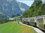 Am 31.07.08 fhrt der Golden Pass Classic zwischen Gstaad und Chteau d'Oex und es sieht aus, als wre die Zeit stehen geblieben.