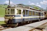 BDe 4/4 3004 im Bahnhof von Flendruz am 01.07.2006