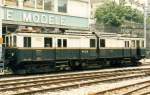 DZe 6/6 2001 im Bahnhofsareal von Montreux im Mai 1986