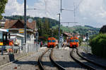 MANDARINLI  heissen die  ältesten Triebfahrzeuge vom  Regionalverkehr Bern Solothurn RBS.