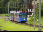 RBS - Be 4/10  84 unterwegs bei Gümligen am 2024.10.04 .. Standort des Fotografen auf dem Perron 2 im Bhf. Gümligen