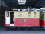 SPB - E-Lok He 2/2  19 im Bahnhofsareal von Zweiltschienen am 02.09.2007