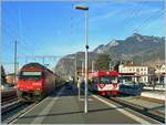 Die SBB IR von Genève - Lausanne haben seit letzten Spätherbst in Aigle am selben Bahnsteig Anschluss nach Monthey - Champéry und auch für die weiteren Anschlüsse nach Les
