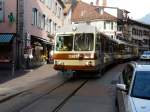 tpc / AL - Regio unterwegs in Aigle mit dem Steuerwagen Bt 361 und dem Triebwagen BDeh 4/4 311 am 18.03.2011