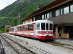 tpc / AOMC - Extrazug mit Steuerwagen Bt 132 und Triebwagen Be 4/4 101 in Ollon am 26.05.2013 