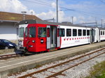 tpf -  Steuerwagen Bt 226 im Bahnhof von Palézieux am 03.05.2016