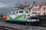 TRAVYS/Yverdon-Ste-Croix Bahn.
Regenimpressionen von Yverdon-les-Bains und Baulmes verewigt am 5. März 2020.
Foto: Walter Ruetsch 