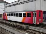 travys - Steuerwagen mit Gepckabteil BDt 53 im Bahnhof von Yverdon le Bains am 19.01.2008