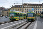 trans N
transports publics neuchâtelois
Am Sonntag den 27. Oktober 2019
hiess es
Journée d'adieu aux rames Littorail.
Während 38 Jahren prägten diese eleganten Triebzüge das Bild der Transports Régionaux Neuchâtelois (TRN). Nun werden sie durch die ehemaligen Triebzüge der Trogener Bahn ersetzt die im Appenzellerland nicht mehr gebraucht werden.
Foto: Walter Ruetsch   