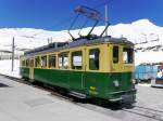 WAB - Triebwagen BDeh 4/4 111 auf der Kleinen Scheidegg am 18.05.2014