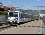 SOB / Voralpenexpress - Triebwagen RBDe 4/4 561 174-4 an der Spitze des Voralpenexpress bei der Durchfahrt in Immensee am 25.09.2018