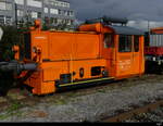 EDG -Rangierlok   S`Manderindli  98 85 5 237 708-3 ex SOB - ex DB ? abgestellt in Basel im Hafenareal ..