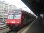 RBDe 566 071-7 als S4 nach Uznach am 27.12.07 in St.Gallen