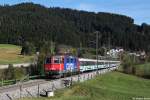 421 378 mit VAE 2412 am 18.10.2014 bei Biberbrugg.