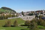 RBDe 561 081 als VAE 2424 am 18.10.2014 bei Herisau.