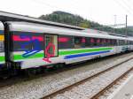 SOB - Bistro des Voralpenexpress BR 50 85 85-35 747-0 im Wattwil am 25.04.2015