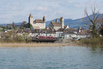 Majestätisch thront das Schloss Rapperswil über der Stadt.