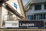 Am 14. Dezember 2019 war der letzte Betriebstag der Sensetalbahn mit dem alten Bahnhof Laupen. Vom 15. Dezember 2019 bis am 12. Dezember 2020 wird die Strecke Flamatt - Laupen totalsaniert und der Bahnhof Laupen um ca. 250 m auf die andere Strassenseite Richtung Neuenegg verschoben.