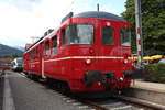 Weit angereist ist der BDe 4/4 92 der Sihltalbahn in der Schweiz.