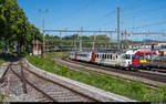 TPF RBDe 567 173 als RE Bern - Bulle am 27. Mai 2020 in Bern Forsthaus.