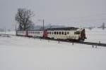 Am 13.2.10 ging es fr mich in eine mir noch unbekannte Gegend, an die Strecke Fribourg-Murten.