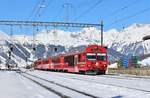 Regio Von Scuol Tarasp Pontresina Gef Hrt Von Rhb Steuerwagen