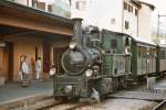 Die erste Dampflokomotive der Rhtischen Bahn, G 3/4 Nr.