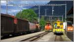 Tm 114 und 81 in Ilanz. (27.05.2014)