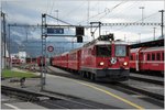 RE1327 mit Ge 4/4 II 631  Untervaz  in Landquart vor der Fahrt nach St.Moritz via Vereinatunnel. (06.09.2016)