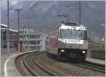 Ge 4/4 III 651 Fideris fhrt mit dem Glacier Express durch Chur West Richtung St.Moritz.