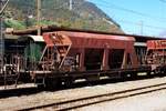 RhB Fac 8705 Schotterwagen am 13.10.2007 in Landquart