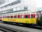 RhB - Ausichtswagen B 2111 im Bahnhof von Landquart am 25.05.2008