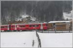 Be 4(4 615 zwischen Seewis-Valzeina und Grsch. (10.02.2010)