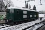 Bm 4/4 II von SBB Historic am 31.01.2012 im Bahnhof Seuzach.