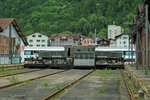 SBB:  GOTTARDO 2016   Rund um das alte SBB Depot Erstfeld, das durch die Eröffnung des Gotthard Basistunnel leider seine grosse und langjährige Bedeutung verliert, wurde Rollmaterial aus