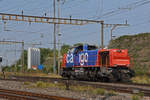 Am 843 091-0 durchfährt den Bahnhof Pratteln.