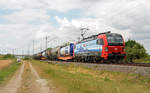 Am 03.07.20 war 193 472 der SBB Cargo mit einem Chemiezug unterwegs von Ludwigshafen nach Ruhland.