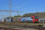 Siemens Vectron 193 461-1 durchfährt den Bahnhof Pratteln.