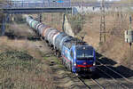 SBBCI 193 524 auf der Hamm-Osterfelder Strecke in Recklinghausen 28.2.2022