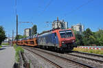 Re 474 003-1 fährt Richtung Bahnhof Frenkendorf.