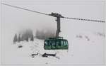 LSS Säntisluftseilbahn von der Schwägalp auf den Säntisgipfel 2502m/ü.M. (02.12.2017)