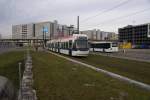 Be 5/6 3071 hat am 29.11.09 den Flughafen Zrich verlassen und fhrt nun Richtung Kloten Balsberg.