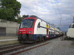 RABe 514 016 ''Schaffhausen'' und ein weiterer DTZ am 13.5.2019 in Herrliberg-Feldmeilen als S16 nach Zürich-Flughafen