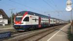 RVD 511009 bei der Einfahrt im Endbahnhof Seuzach am 25.3.2012.