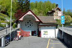 Tahlstation der Standseilbahn Kriens-Sonnenberg (KSB), Baujahr 1902, Länge: 839 m.