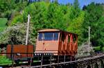 Schweizer Standseilbahn Les Avants - Sonloup (19.05.1986)