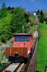 Schweizer Standseilbahn Les Avants - Sonloup (19.05.1986)